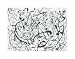 Number 14:Gray by Jackson Pollock. Size 11.16 inches width by 8.11 inches height. High Quality Art Poster Print