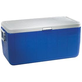 Coleman 100-Quart Cooler with Insulated Lid (Blue) by Coleman
