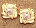 14KT Two-Tone Gold Cuff Links