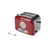 Russell Hobbs 1514156 Grille-Pain Radio 800 W 2 Fentes M�tal Peint en Noir Rouge Brillantpar Russell Hobbs