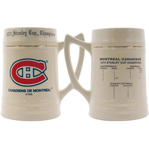 Buy Hunter Montreal Canadiens 1973 Stanley Cup Champions Stein by Hunter Manufacturing
