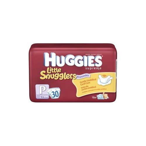 & Huggies Gentle Care Preemies Diapers Size P 180count