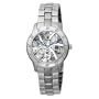 Bulova Women's 96R120 Diamond Accented Case Bracelet Silver Dial Automatic Watch