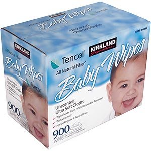 Kirkland Signature Baby Wipes, 900 Count