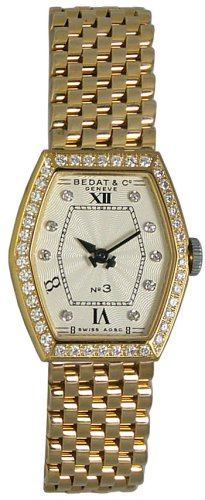 Bedat No. 3 18k Gold & Diamond Womens Luxury Watch 306.333.109