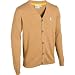 WeSC Borik Cardigan Sweater - Men's Light Brown Melange, L