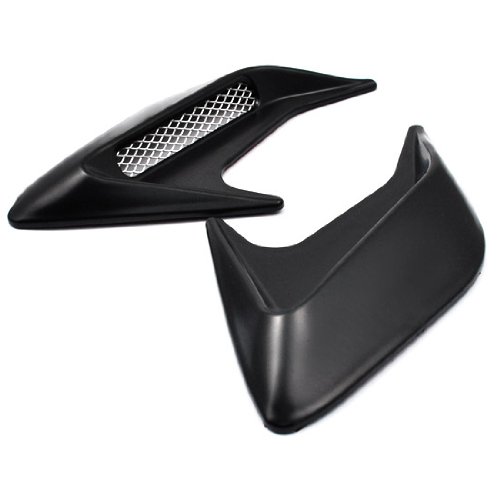 New Air Scoop Hood Flow Intake Side Vent Cover Fender Mesh For Ford Fiesta Focus Fusion Mustang Taurus Truck Ranger F-150 Hybrid Taurus Sho