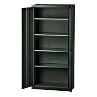 BISLEY Flügeltürschrank Aktenschrank Werkzeugschrank Stahlschrank Ordnerschrank Schwarz