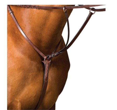 Collegiate Flat Breastplate Standing Martingale