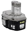 Makita 193159-1 1834 18-Volt 2.6 Amp Hour NiMH Pod-Style Battery