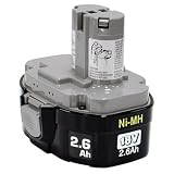 Makita 193159-1 1834 18-Volt 2.6 Amp Hour NiMH Pod-Style Battery