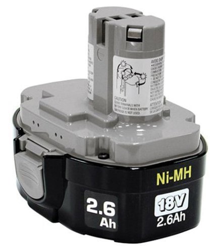 Makita 193159-1 1834 18-Volt 2.6 Amp Hour NiMH Pod-Style Battery