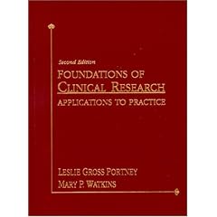 Foundations of Clinical Research: Applications to Practice