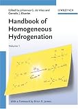 Handbook of Homogeneous Hydrogenation