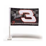 Dale Earnhardt #3 NASCAR 11X18 2-Sided Car Flag