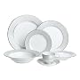 Mikasa Parchment Fine China 42-Piece Dinnerware Set, Service For 8