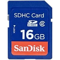 SanDisk 16 GB Class 2 SDHC Flash Memory Card SDSDB-016G-A11