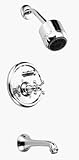 Tub And Shower Set by Jado - 888-495 in Brushed Nickel