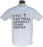 24 CTU-024 CTU CNIPER T-SHIRTS WHITE M