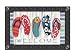 Flip Flops Welcome Indoor Outdoor Mat