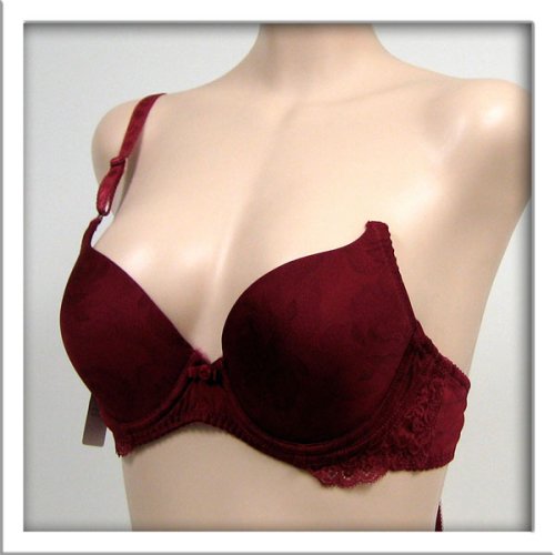 Art-Beau 2 Pack Maroon Double Up Push Up Bra #2900 sz 38AA