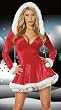 Sexy CUPID or Santas Sleigh Belle Ride in This Sexy Hooded Dress, Inspired By the North Pole (Wow, Petticoat included!)