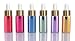 6 Sets Assorted 5ml Uv Coated Glass Dropper Bottles Grand Parfums Refillable Medicine Dropper Bottles With Gold Caps And White Bulb Glass Pipette For Essential Oil, Serums,Fragrance, RS.1249.00