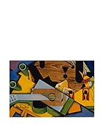 Especial Arte Lienzo Still Life with a Guitar - Juan Gris Multicolor