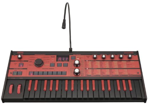Korg microKORG Synthesizer/Vocoder Black/Red