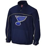 Reebok St Louis Blues Navy Blue Scrimmage Fleece Sweatshirt