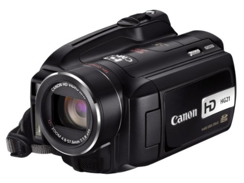 Canon AVCHD Camcorder HG21 (120 GB, Dual Flash Memory, 6,9 cm (2,7 Zoll)LCD Display, 3,31 Megapixel, 12-fach optischer Zoom)