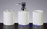 3 Pcs Ceramic Bath Access