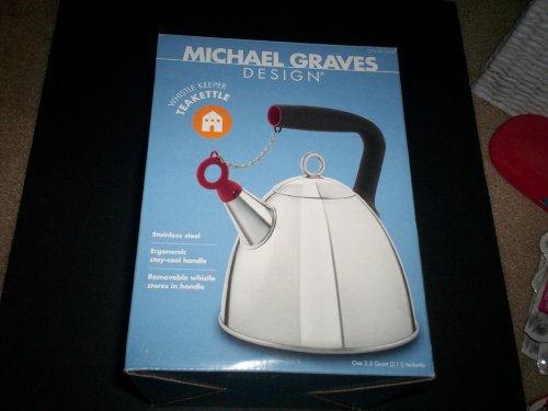 Michael Graves Design Whistle Keeper Teakettle