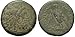 Ptolemaic Kingdom of Egypt, Ptolemy IV Philopator, 221 - 205 B.C.; Bronze Hemidrachm
