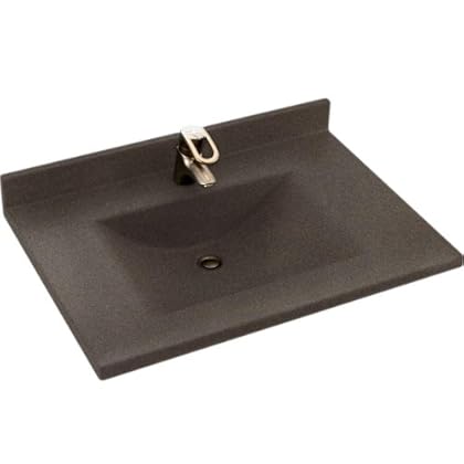 Swanstone Cv2231 094 Contour 31 Inch Solid Surface Vanity Top With Sierra Basin Boybermkrab