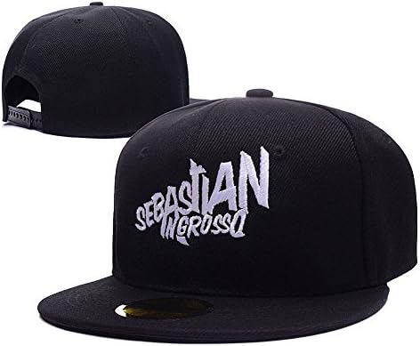 YINGMIN Sebastian Ingrosso Logo Adjustable Snapback Embroidery Hats Caps