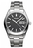 Seiko Men's Dress Silver-Tone Watch #SGF719