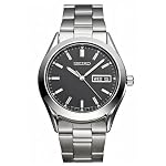 Seiko Men's Dress Silver-Tone Watch #SGF719