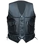 Kutte Motorrad Lederweste Bikerweste Motorradweste&hellip von German Wear