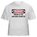 WARNING BEWARE OF THE HAM RADIO OPERATOR Adult T-Shirt Various Colors