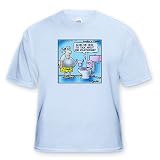 Toilet Domestic Problems - Light Blue Infant Lap-Shoulder Tee (12M)