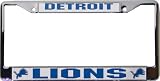 Detroit Lions Auto Frame