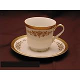 Mikasa Colony Gold #5860 Cups and Saucers by 