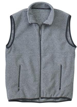 Port Authority   R Tek Fleece Vest Midnight Heather L