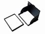 Vibesta LCD Blendschutz 3" schwarz Pop-Up Shade 3.0 Inch Lichtschacht black