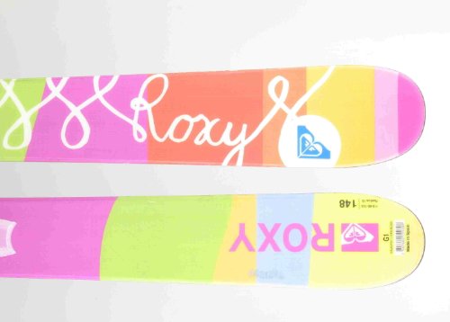Used Roxy Hocus Pocus Women's Snow Ski with Binding 138cm A+