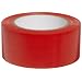Brady 108' Length, 2" Width, B-725 Vinyl Tape, Red Color Aisle Marking Tape