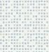 Brewster Geometric Sea Glass Tiles Wallpaper - White/ Gray (20.5x198")