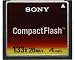 COMPACT FLASH (20MB/sec) 4GB WITH TRIPOD