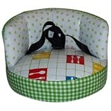 Comfy Toddler Booster Seat -color: Green/Print